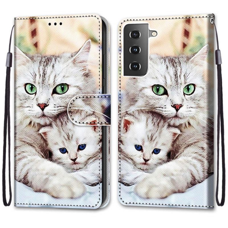 Housse Samsung Galaxy S21 Plus 5g Famille De Chats