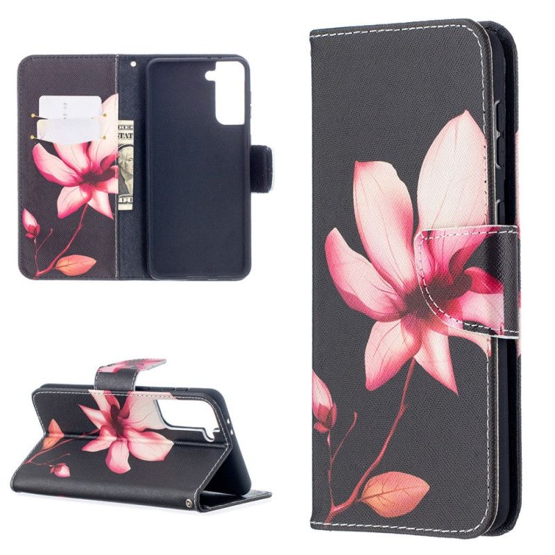 Housse Samsung Galaxy S21 Plus 5g Fleur Rose