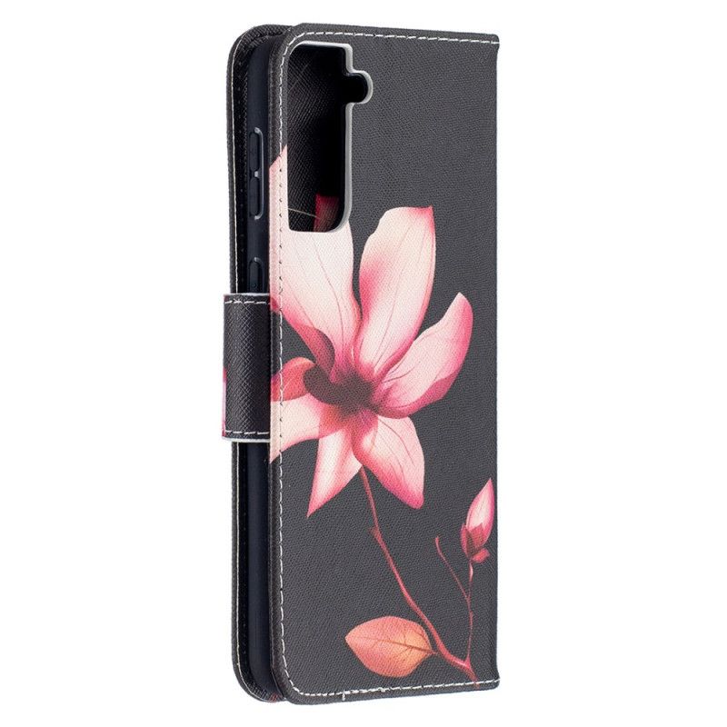 Housse Samsung Galaxy S21 Plus 5g Fleur Rose