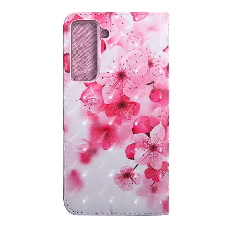 Housse Samsung Galaxy S21 Plus 5g Fleurs Roses