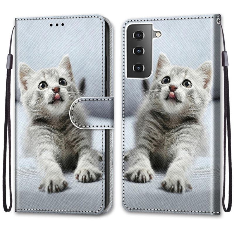 Étui Housse Samsung Galaxy S21 Plus 5g Les Plus Beaux Chats