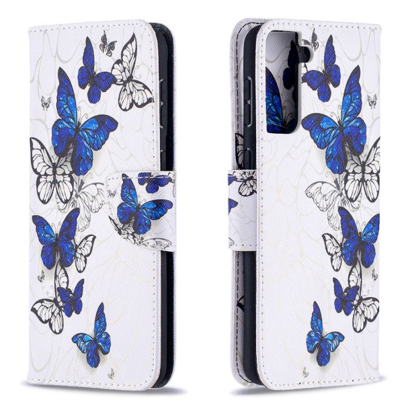 Housse Samsung Galaxy S21 Plus 5g Merveilleux Papillons