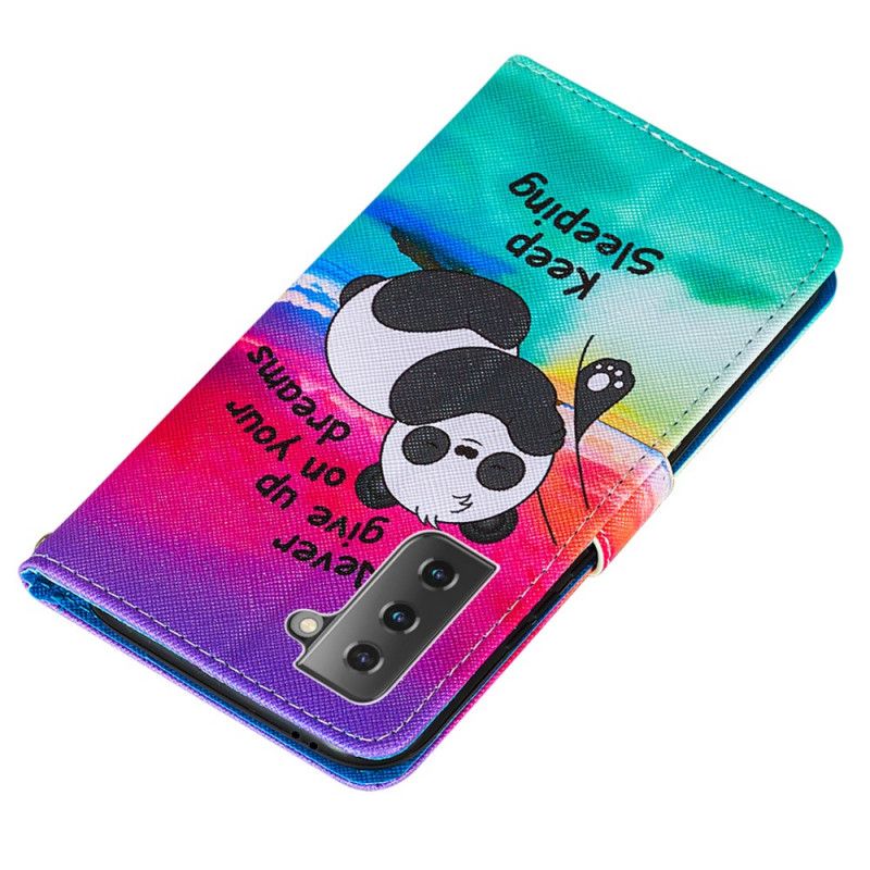 Housse Samsung Galaxy S21 Plus 5g Panda Sleeping