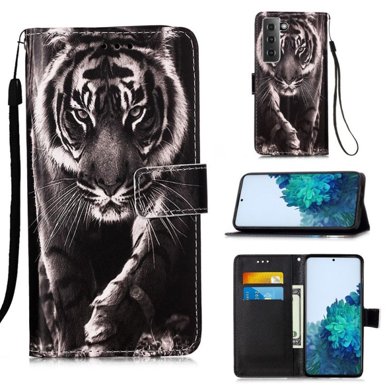 Housse Samsung Galaxy S21 Plus 5g Tigre De Nuit