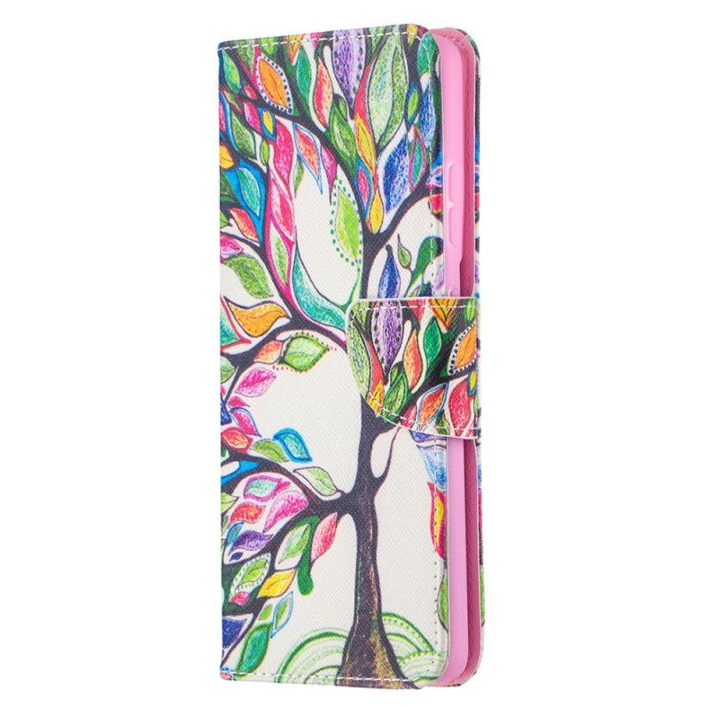 Housse Samsung Galaxy S21 Ultra 5g Arbre Coloré