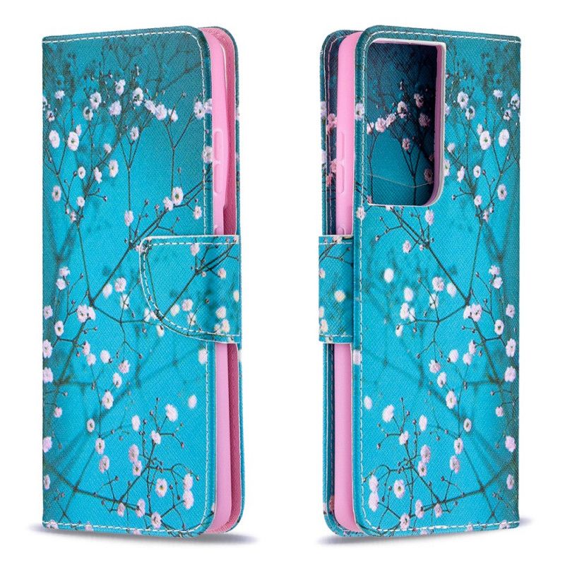 Housse Samsung Galaxy S21 Ultra 5g Arbre En Fleur