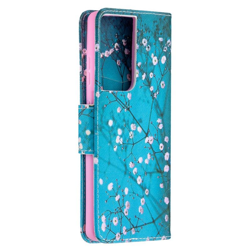 Housse Samsung Galaxy S21 Ultra 5g Arbre En Fleur