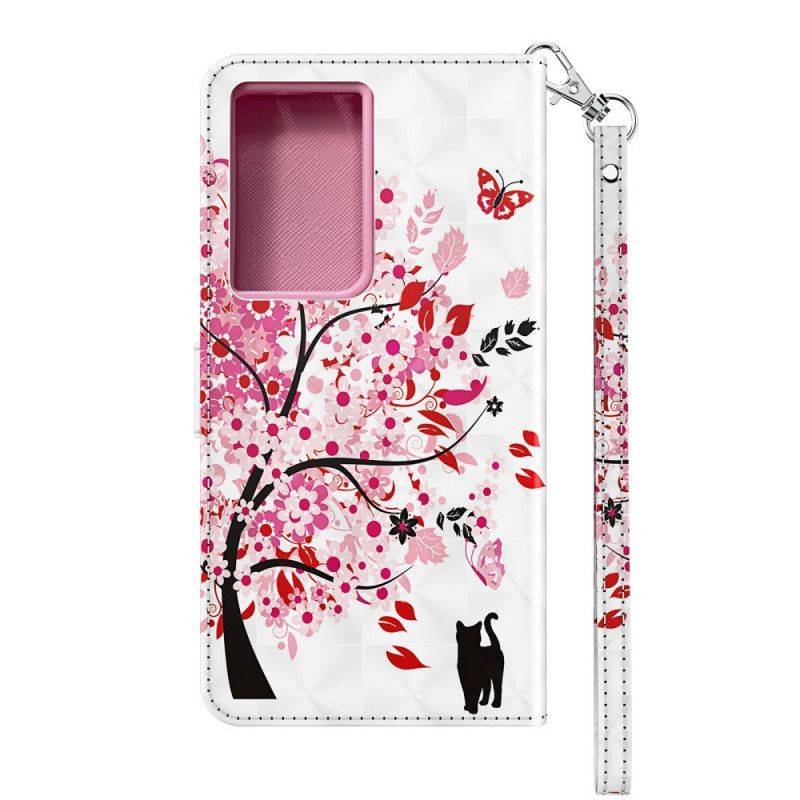 Housse Samsung Galaxy S21 Ultra 5g Arbre Rose