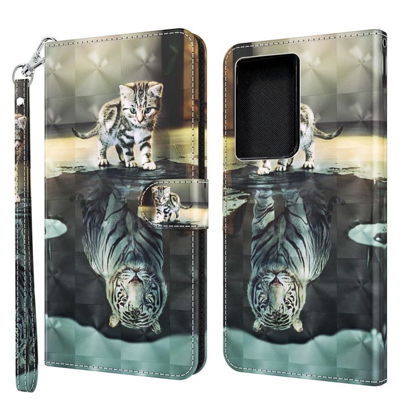 Housse Samsung Galaxy S21 Ultra 5g Ernest Le Tigre