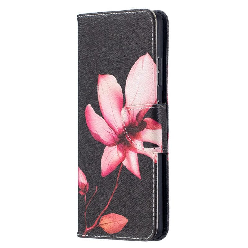 Étui Housse Samsung Galaxy S21 Ultra 5g Fleur Rose