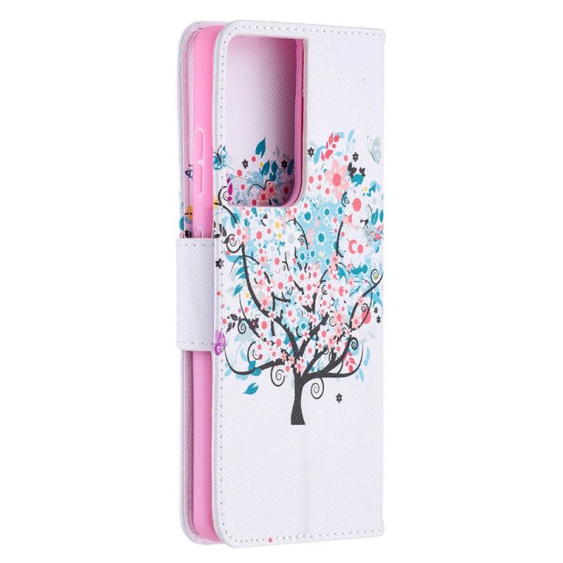 Housse Samsung Galaxy S21 Ultra 5g Flowered Tree