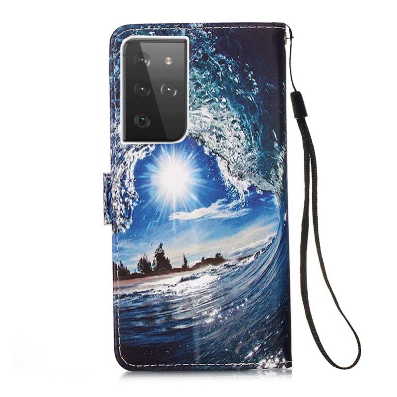 Housse Samsung Galaxy S21 Ultra 5g Kiffe La Vague