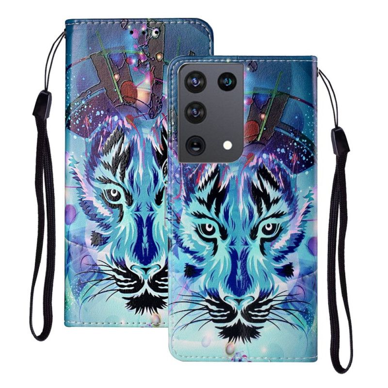 Housse Samsung Galaxy S21 Ultra 5g King Tiger