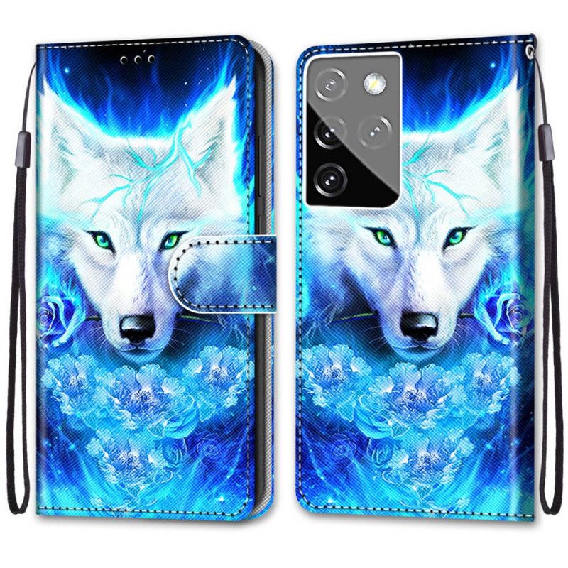 Housse Samsung Galaxy S21 Ultra 5g Loup Magique