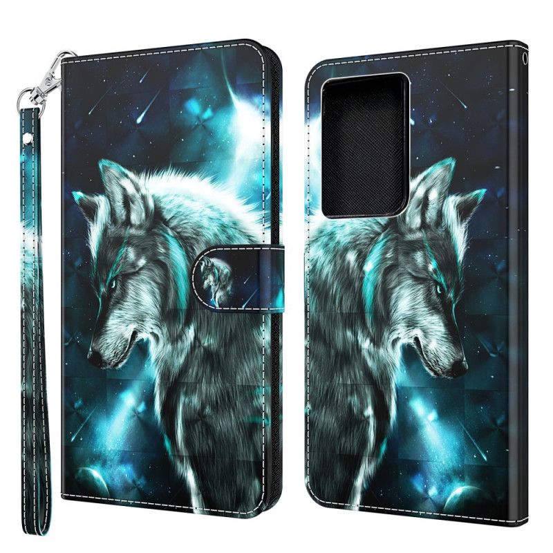 Housse Samsung Galaxy S21 Ultra 5g Loup Majestueux