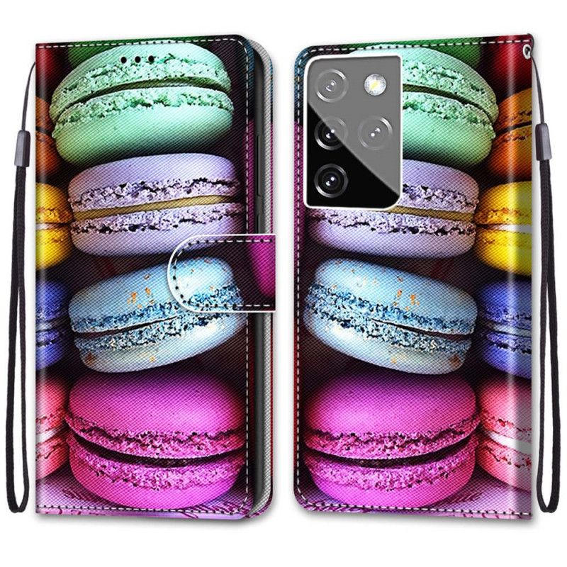 Housse Samsung Galaxy S21 Ultra 5g Macarons