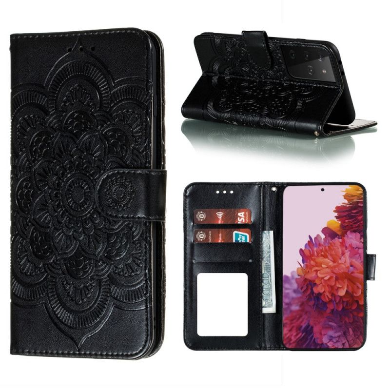 Housse Samsung Galaxy S21 Ultra 5g Mandala Entier