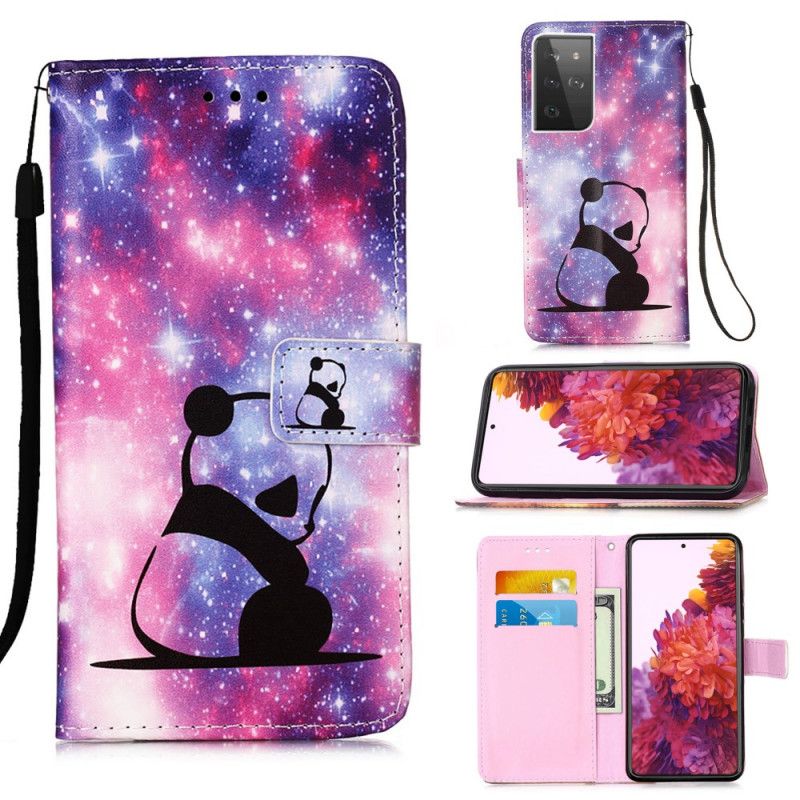 Housse Samsung Galaxy S21 Ultra 5g Panda Galaxie