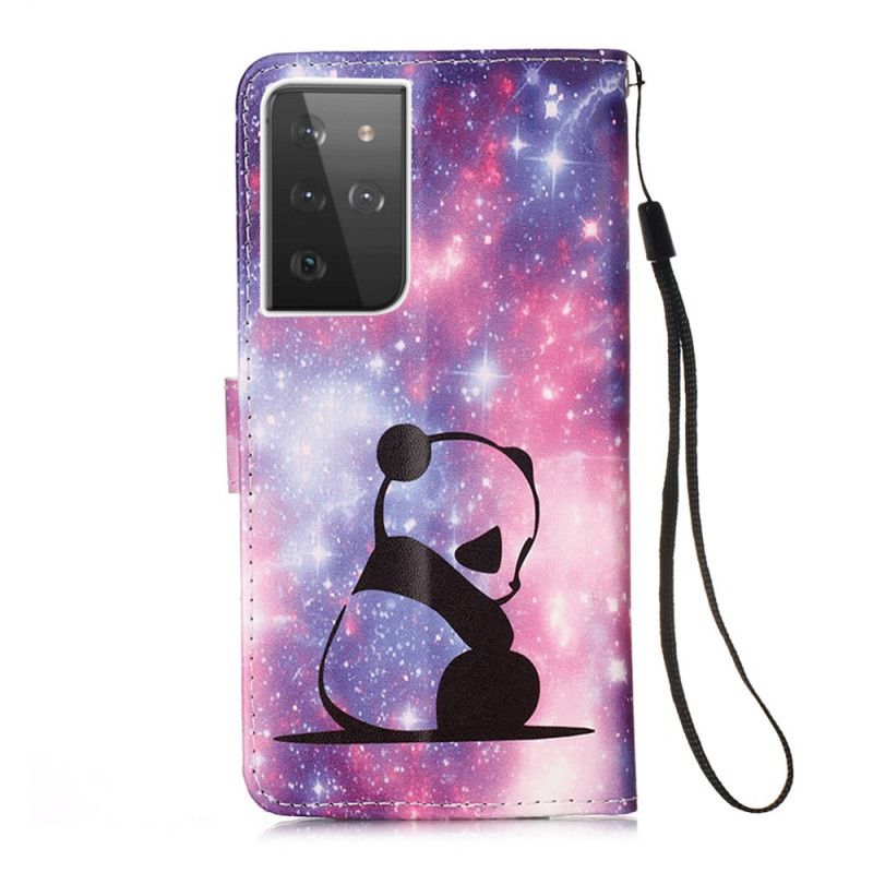 Housse Samsung Galaxy S21 Ultra 5g Panda Galaxie