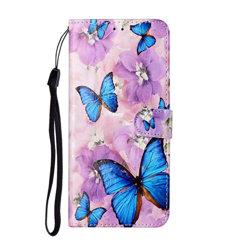 Housse Samsung Galaxy S21 Ultra 5g Papillons Floraux