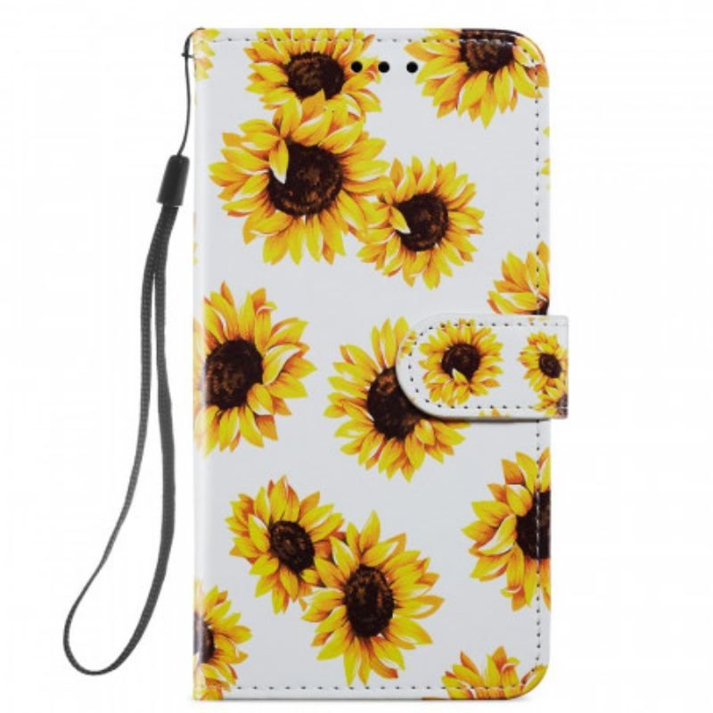 Housse Samsung Galaxy S22 5G Tournesols