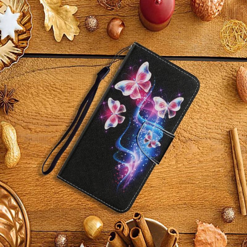 Housse Samsung Galaxy S22 Plus 5G Papillons Magiques