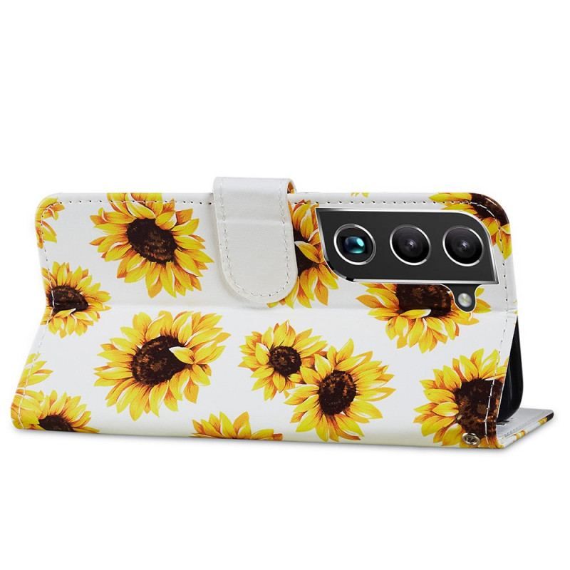 Housse Samsung Galaxy S22 Plus 5G Tournesols