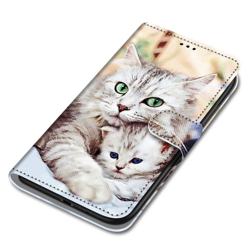 Housse Samsung Galaxy S22 Ultra 5G Famille de Chats