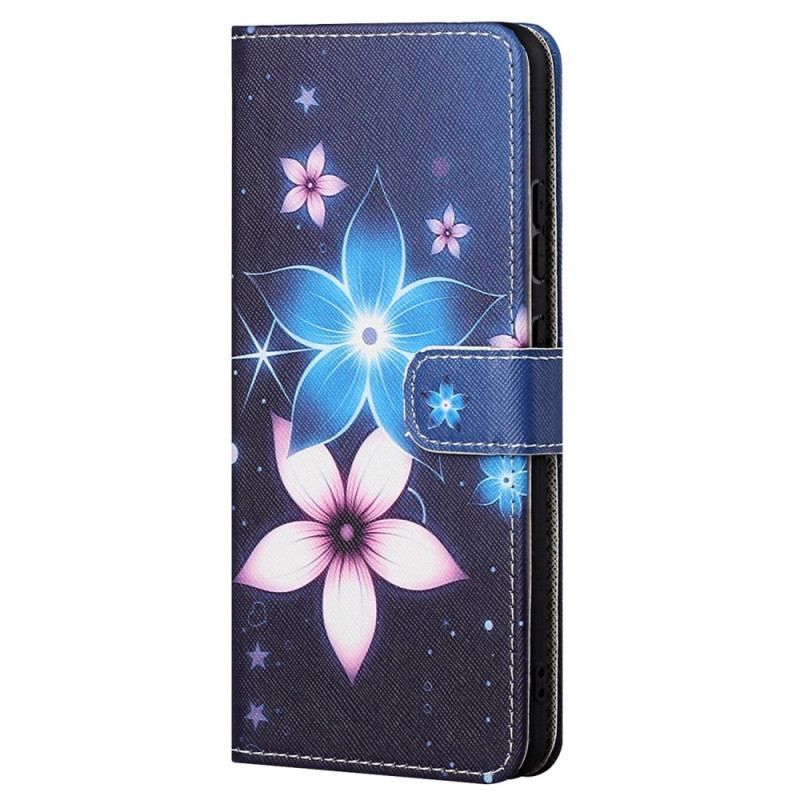 Housse Samsung Galaxy S23 5G Fleurs Lunaires