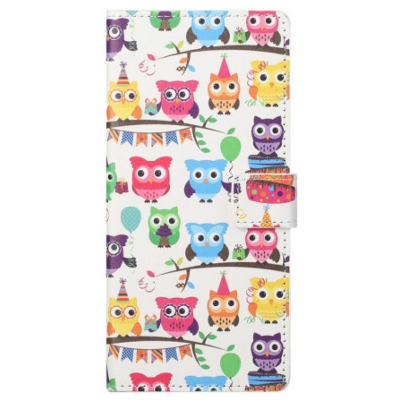 Housse Samsung Galaxy S23 5G Tribu de Hiboux