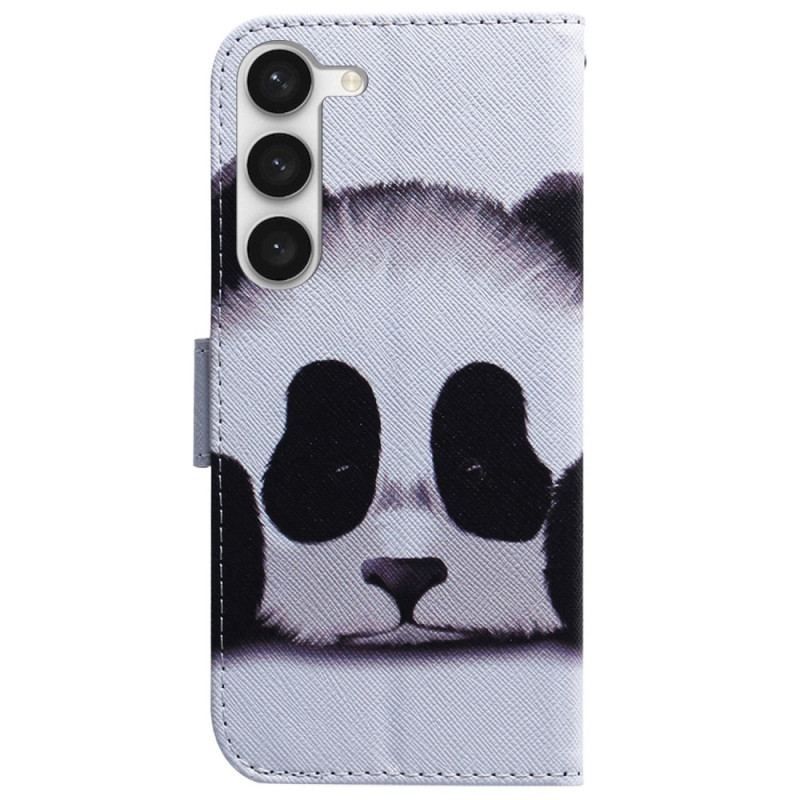 Housse Samsung Galaxy S23 Plus 5G Mon Panda à Lanière