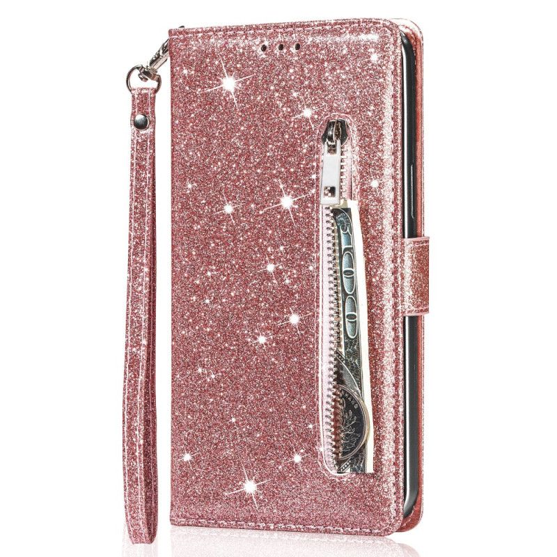 Housse Samsung Galaxy S25 5G Porte-Monnaie Paillettes
