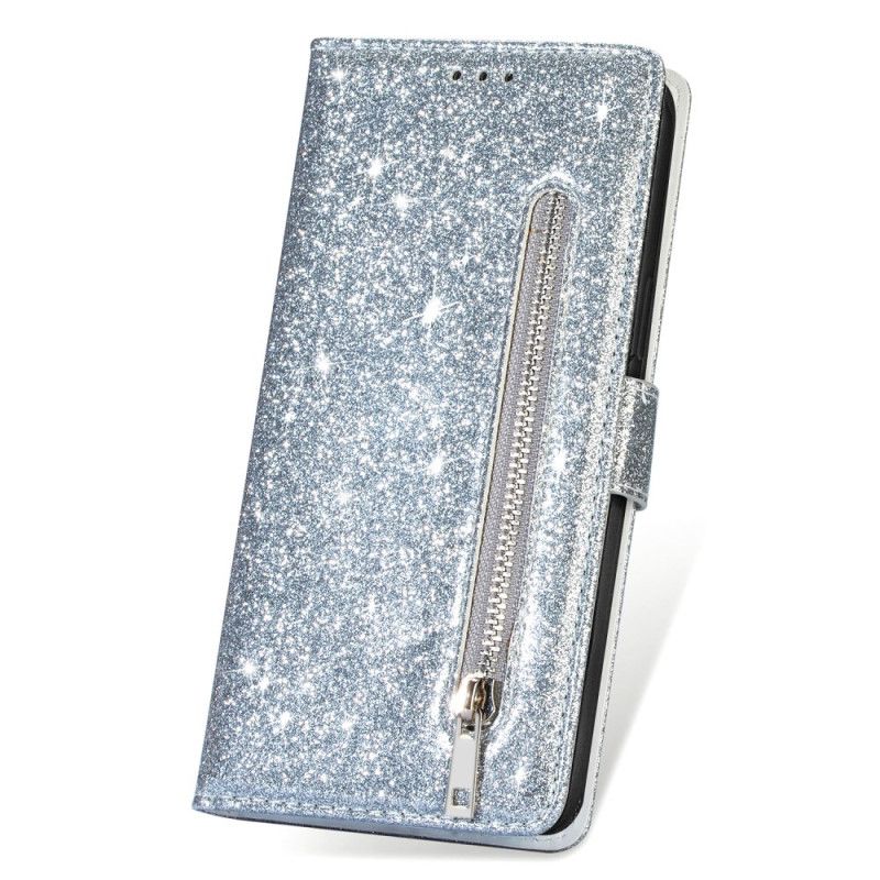 Housse Samsung Galaxy S25 5G Porte-Monnaie Paillettes