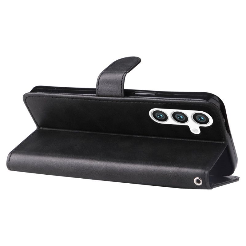 Housse Samsung Galaxy S25 5G Portefeuille à Fermeture Éclair