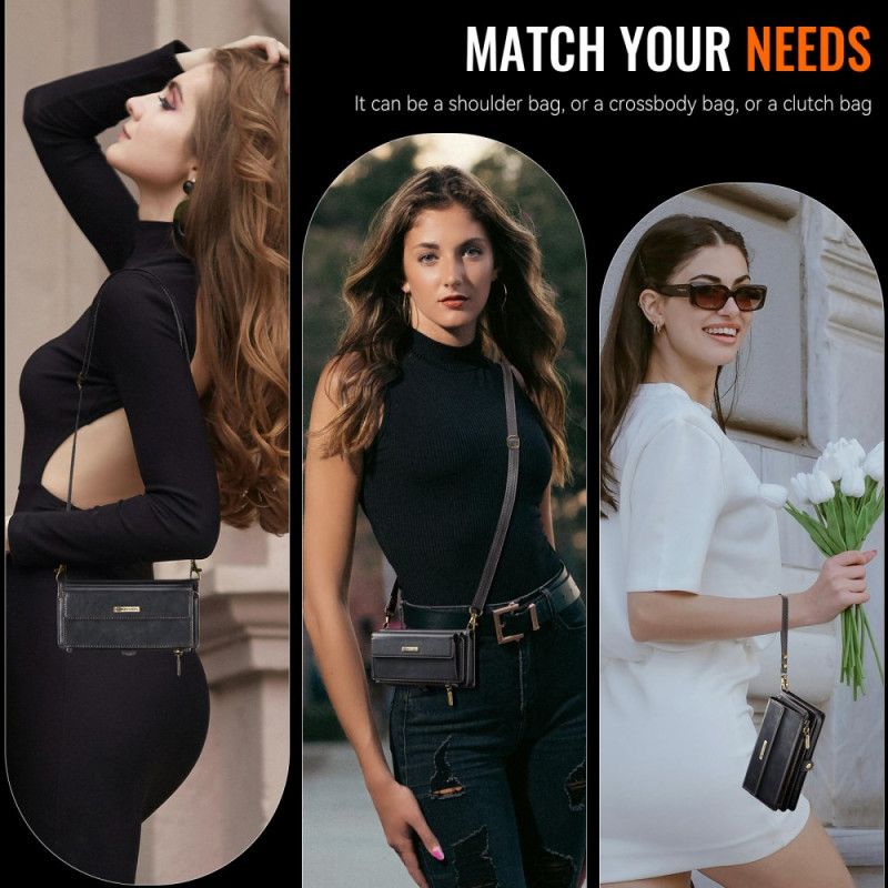 Housse Samsung Galaxy S25 5G Portefeuille RFID Complet