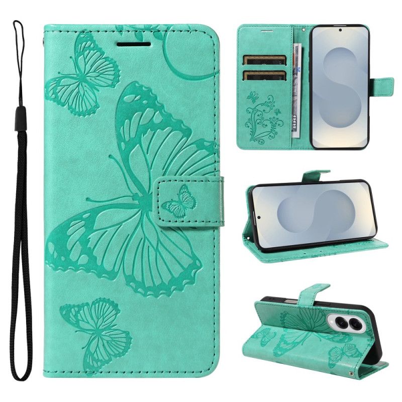 Housse Samsung Galaxy S25 Edge Motif Papillon Géant