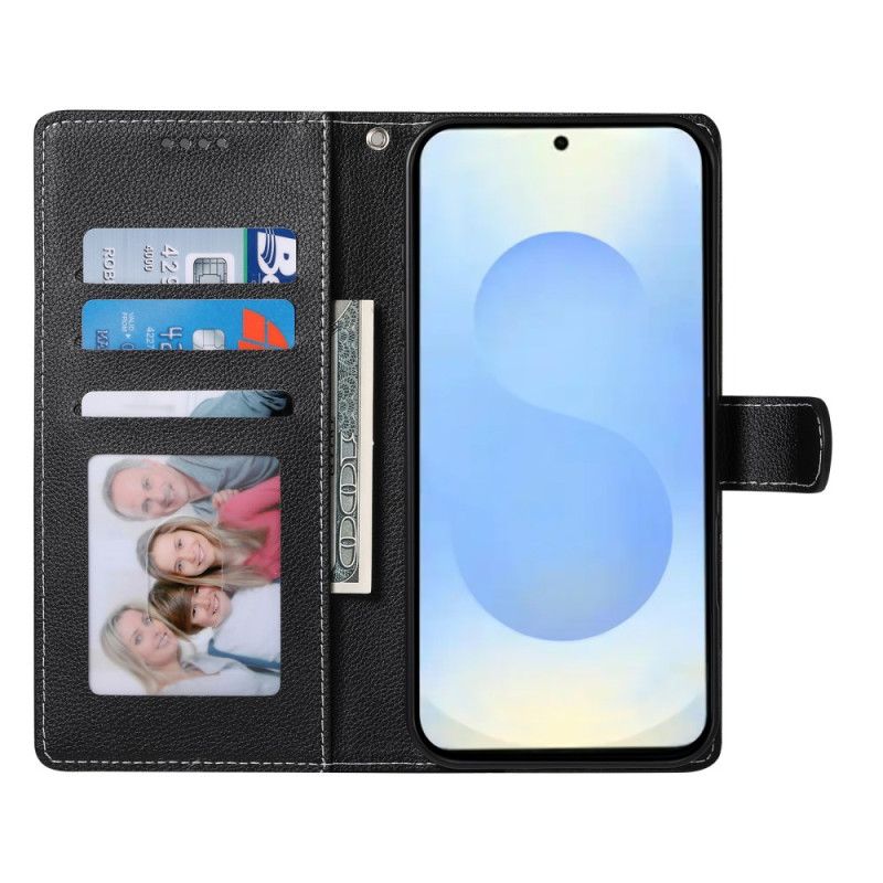 Housse Samsung Galaxy S25 Edge Simili Cuir