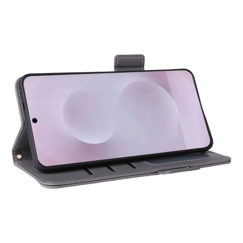 Housse Samsung Galaxy S25 Edge Simili Cuir à Lanière