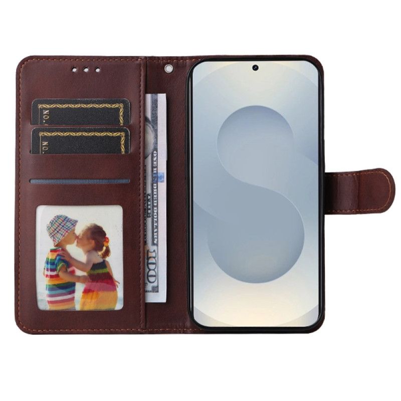 Housse Samsung Galaxy S25 Edge Texture Veau