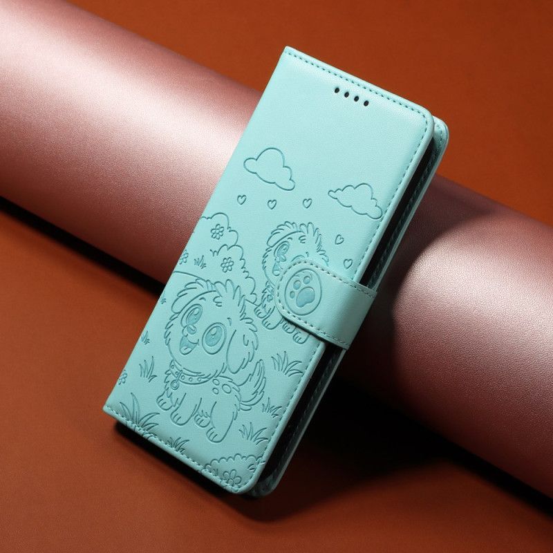 Housse Samsung Galaxy S25 FE Blocage RFID et Motif Chien