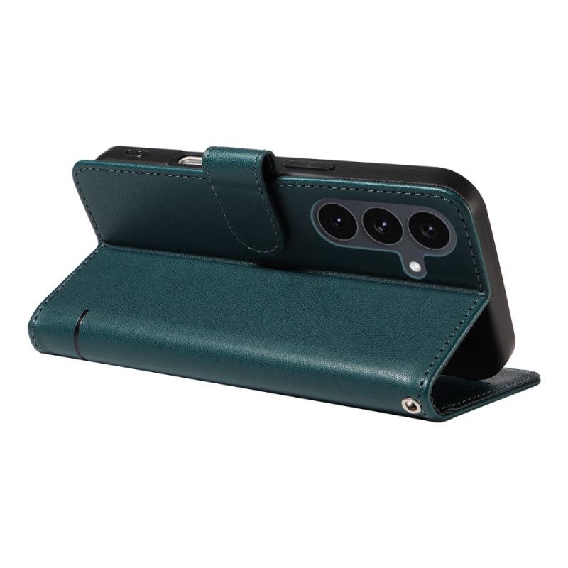 Housse Samsung Galaxy S25 FE Empreinte Chat à Lanière