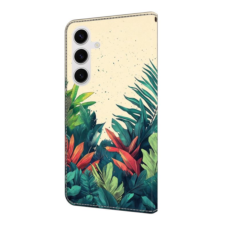 Housse Samsung Galaxy S25 FE Feuilles