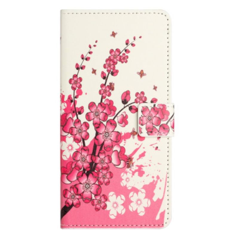 Housse Samsung Galaxy S25 FE Fleurs de Prunier
