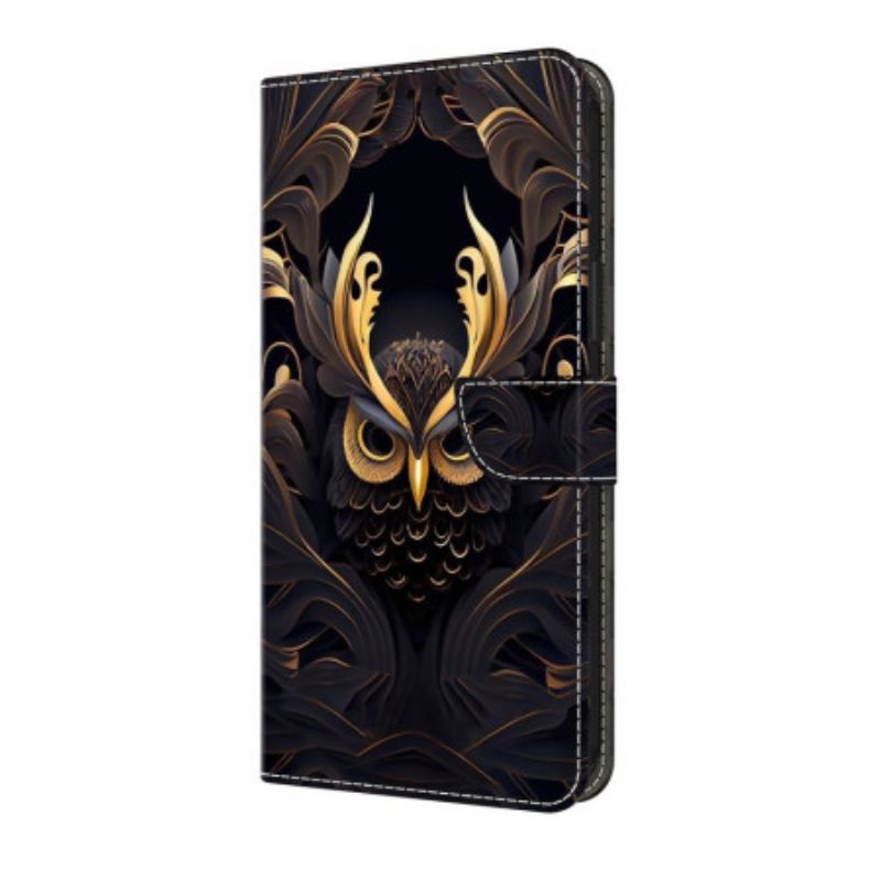 Housse Samsung Galaxy S25 FE Hibou Doré