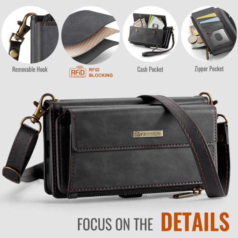 Housse Samsung Galaxy S25 FE Portefeuille CASEME