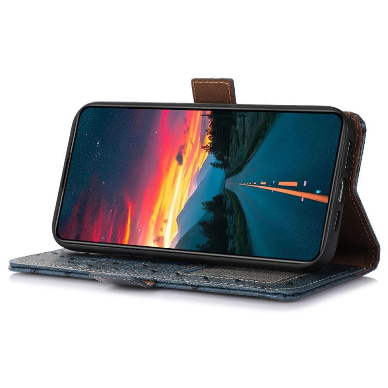 Housse Samsung Galaxy S25 Ultra 5G Cuir Véritable avec Blocage RFID