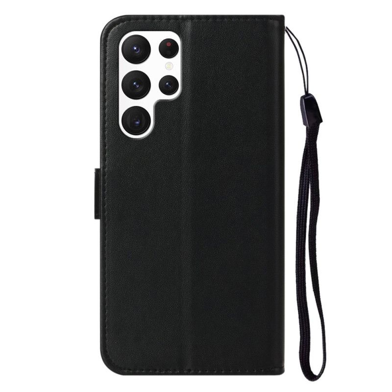 Housse Samsung Galaxy S25 Ultra 5G Simili Cuir Uni