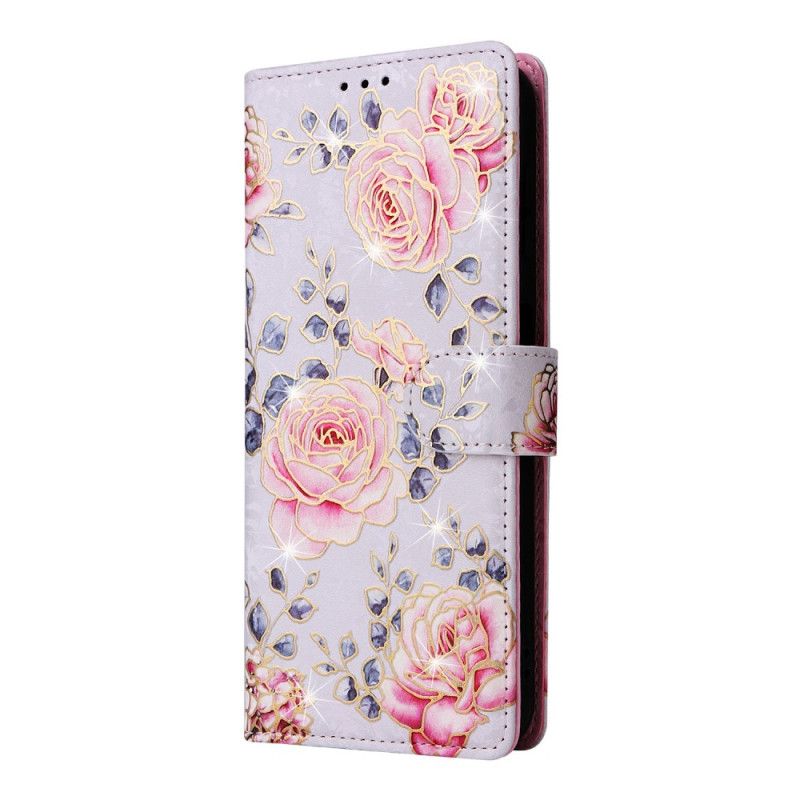 Housse Samsung Galaxy S26 Blocage RFID Motif Floral