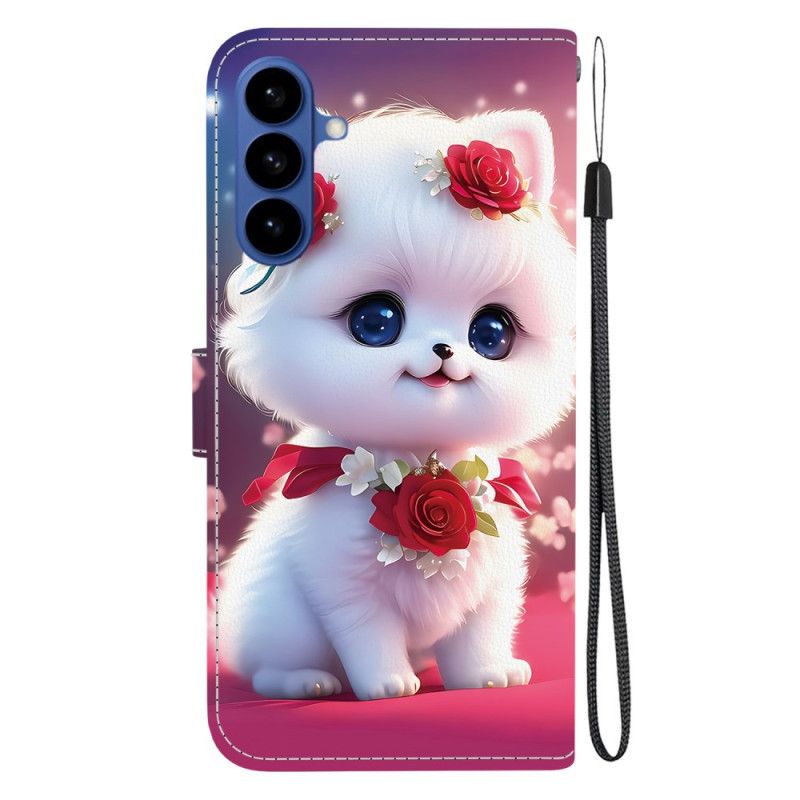 Housse Samsung Galaxy S26 Chat et Roses