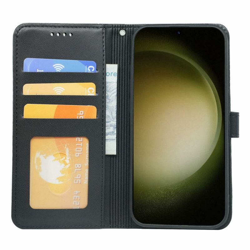 Housse Samsung Galaxy S26 Fermeture Magnétique et Dragonne